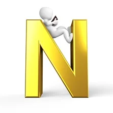 N maisuculo