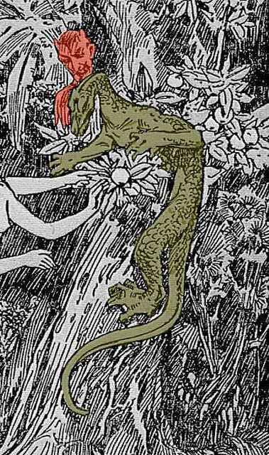 O Diabo e a Serpente Serpente com patas no Éden