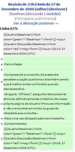 Branqueando os fatos